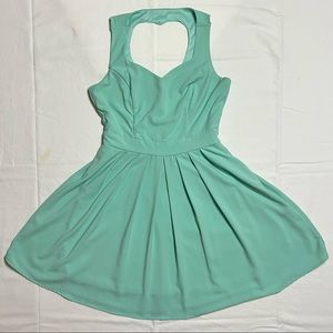 Turquoise dress